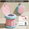 Bolsa de almacenamiento corta de tres capas color rosa cereza PU20