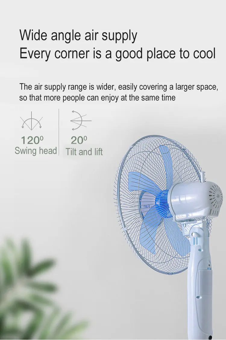 Ac 12v Dc 12 16 18 Inch Rechargeable Solar Powered Pedestal Standing Stand Table Fan With Solar 5840