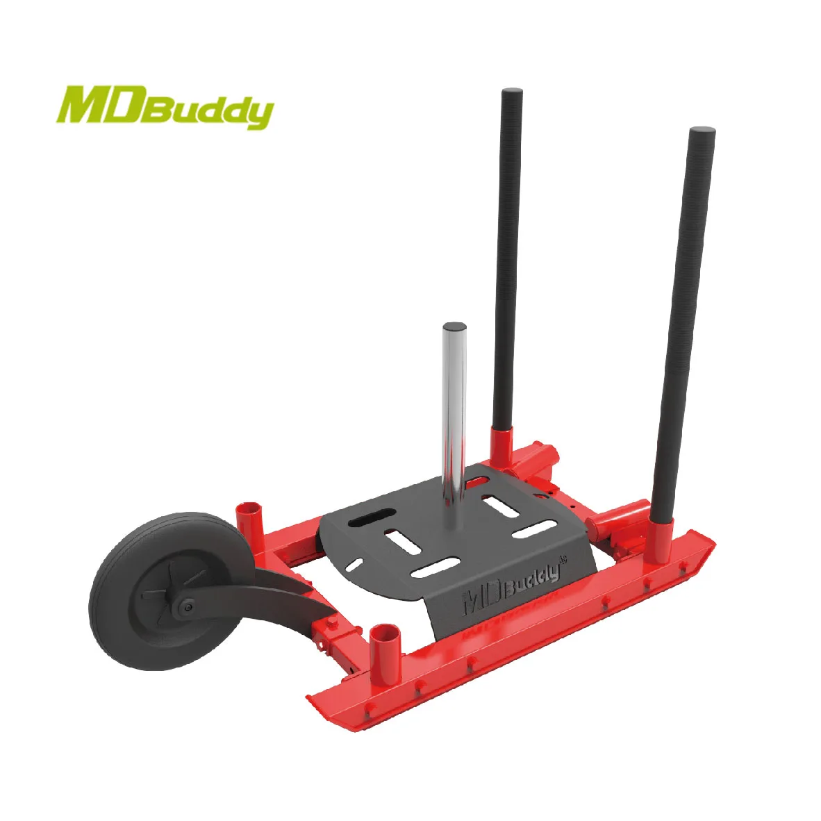 MDBuddy для тренажерного зала, силовые тяги и толкание, сани, грузовые тарелки, погрузчик