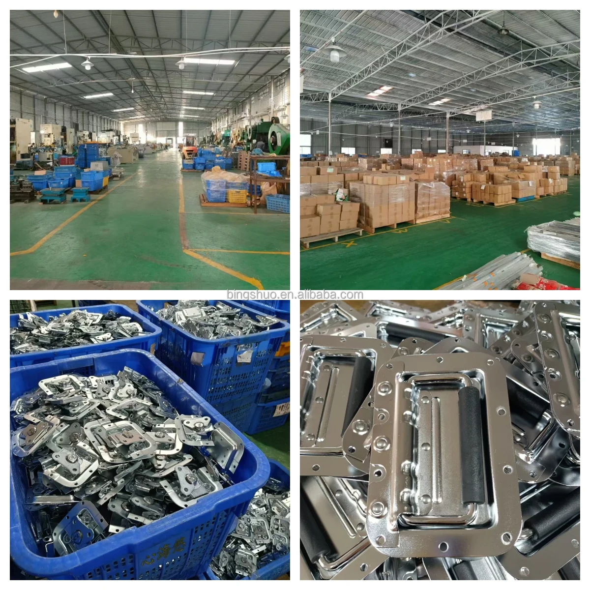 Flight case Handle 200kg Capacity Heavy Duty Spring Loaded Handle Recessed Metal Handle