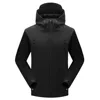 Veste softshell en peau de requin-noir