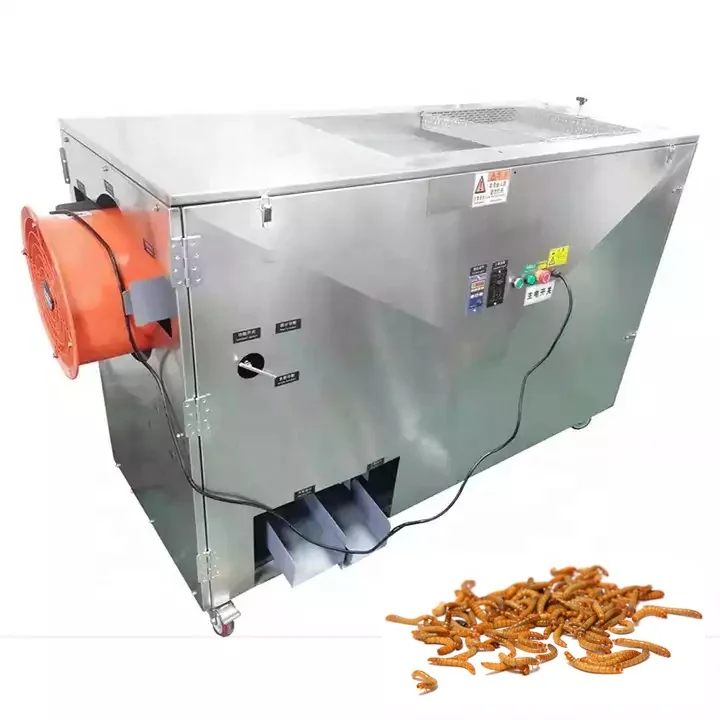 Automatic Mealworm Sorting Machine Multifunctional Mealworms Beetles Separator Machine