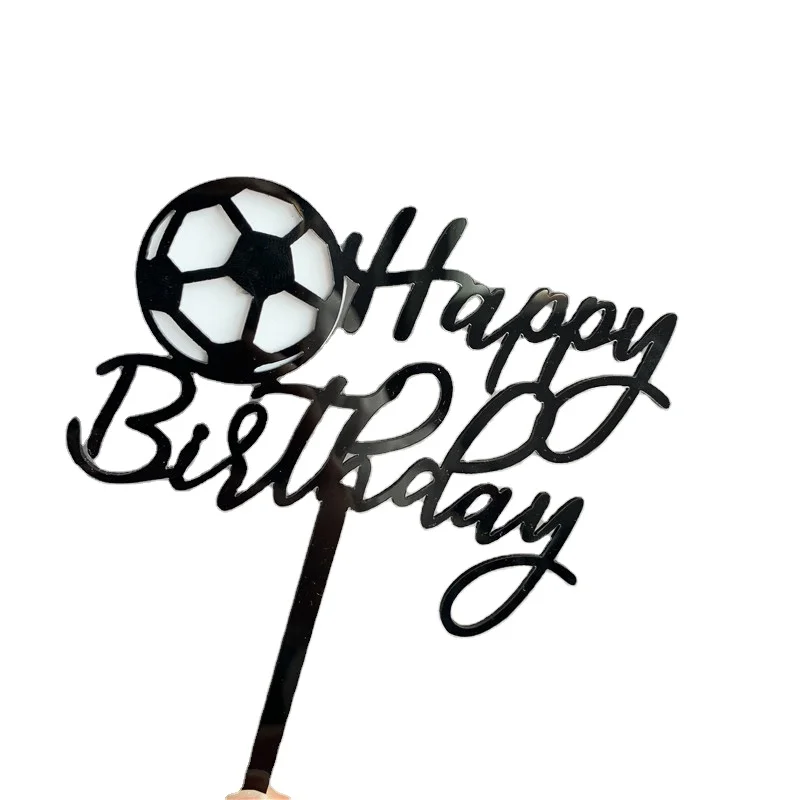 Soccer cake toppers or football cake topper decoration for cupcake – Sweet  Confessions