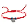 2 eyes alloy red rope