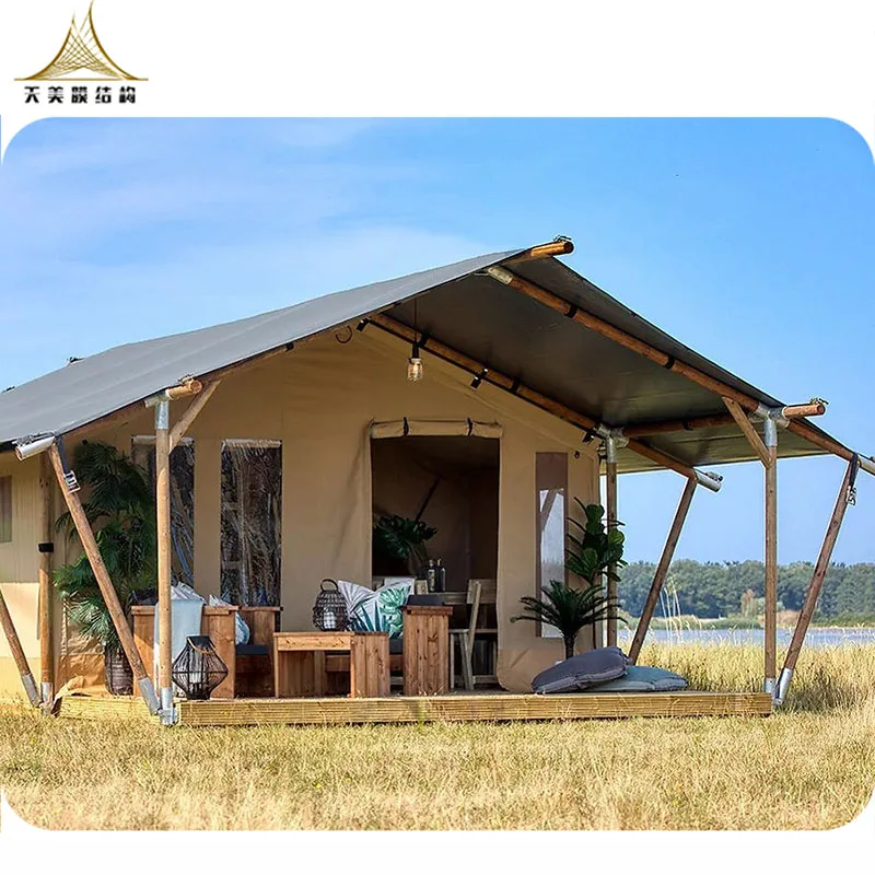 Modular Resort Inflatable Tent Outdoor Camping Second Hand Tent Nomadic for Sale