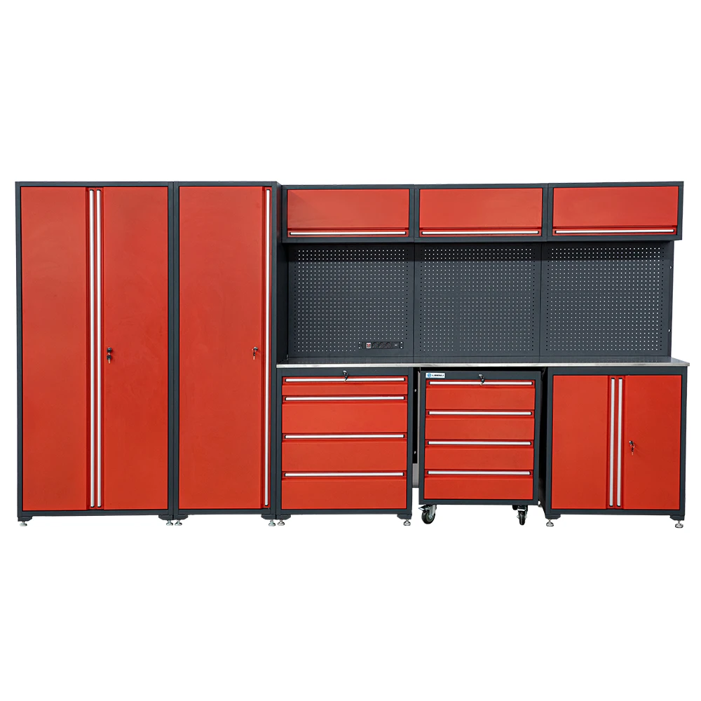 High Cabinet Combination Cabinet with Movable 4-drawer Tool Cabinet, Factory Direct Sale, Accept Customization details