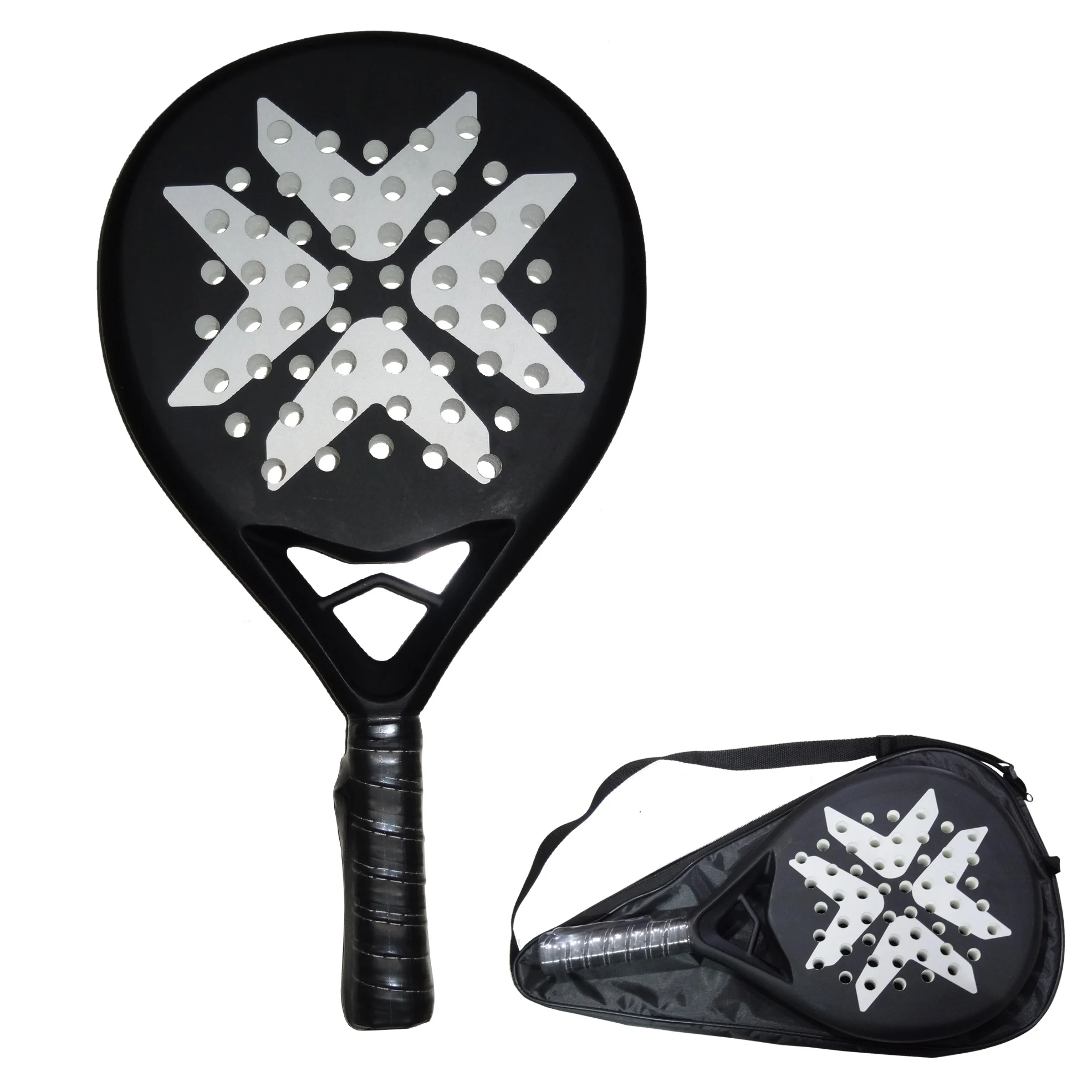 Source Personalized brand single padel tennis racket cover bag on