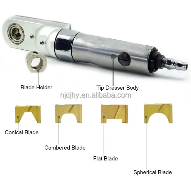 Various Manual Electrode Tip Dresser Handheld Weld Tip Dressers For