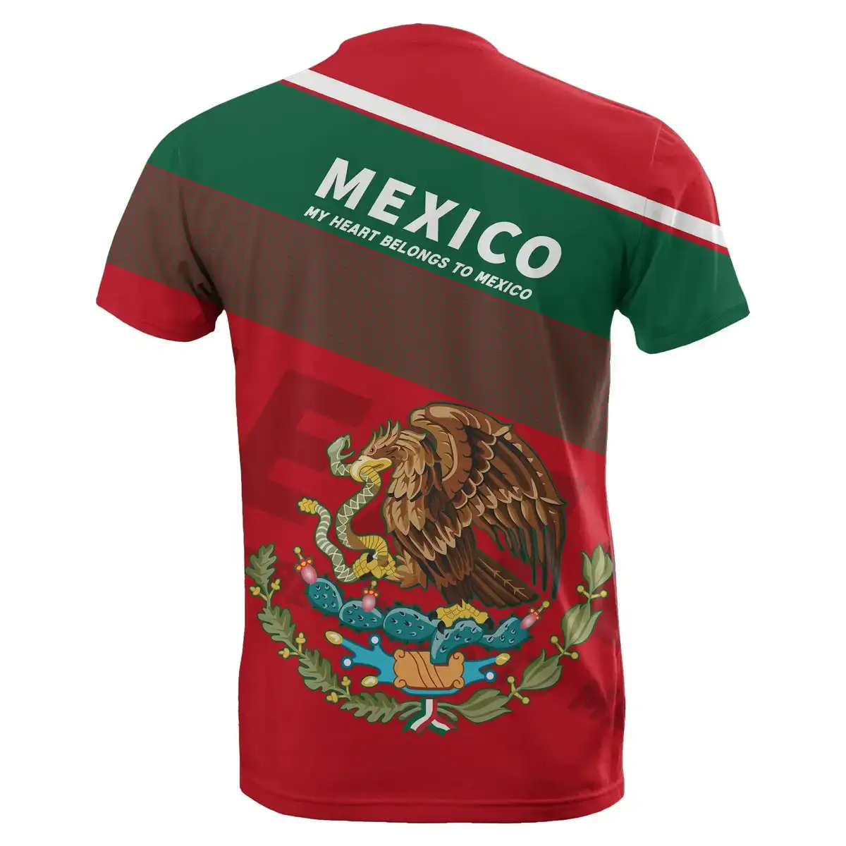 Mexican Pride Mexico Day Of The Dead Aztec Pattern Coat Of Arms Bincjou ...