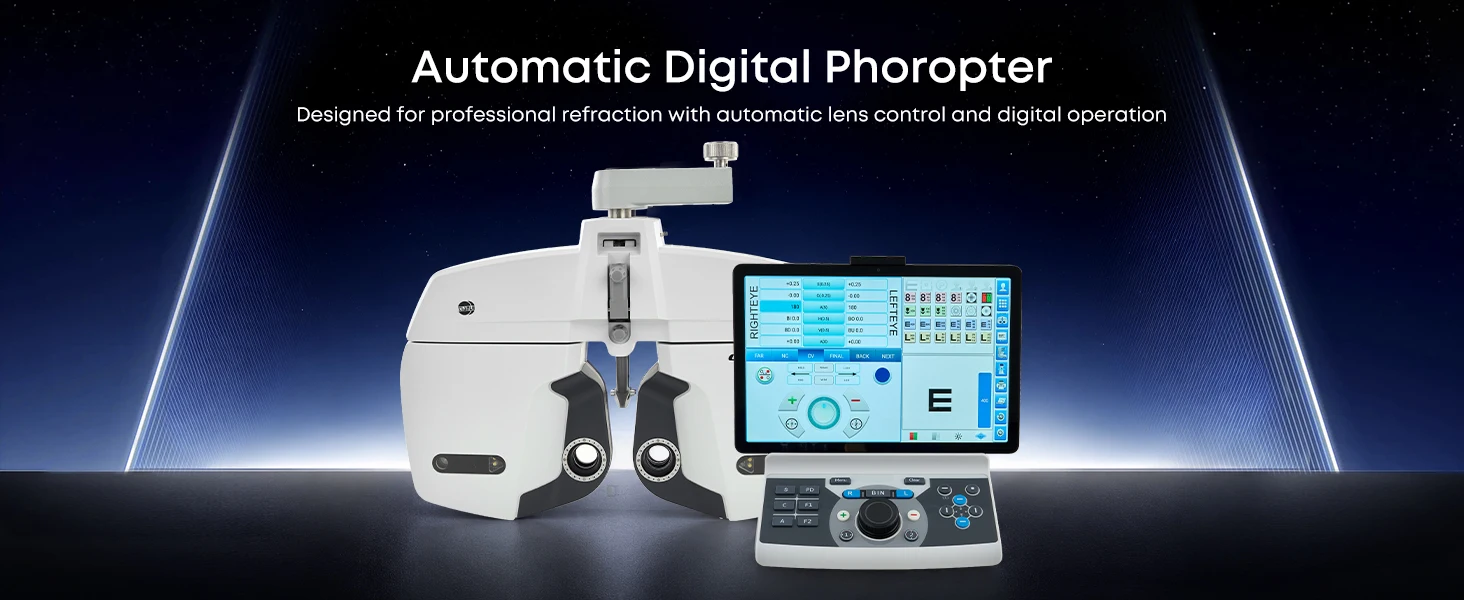 Ophthalmic Refraction Device CV‑7800 Digital Auto Phoropter Wireless Control Vision Testing Equipment for Optical Store