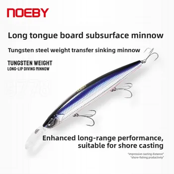 For Submersible Minnow Lure 125mm 26g ABS Artificial Hard Bait Full Swimming Layer Center Gravity Transfer Fishing Bait – Minnow – view 4