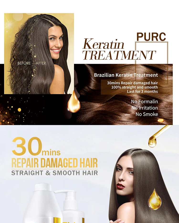 Professional Keratin Hair Treatment Nano Keratin Cream For Salon ...