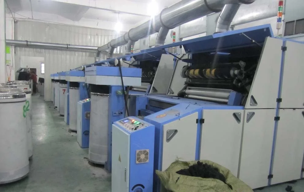 Recycled NE 6s Open End Cotton Mix Polyester Knitting Working Gloves Yarn