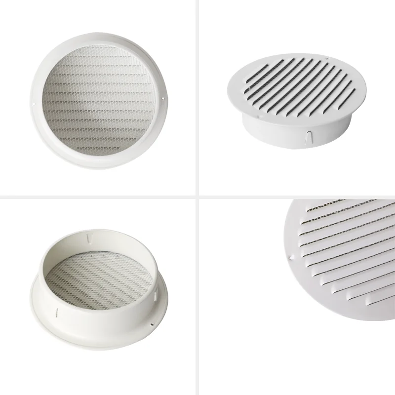 Round Louver Ceiling Air Duct Diffuser Air Conditioning  HVAC Vent Louver