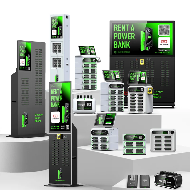 Sharing Power Bank Phone Charging Station Shared Powerbank Rental Station Portable Fast Chargers & Adapters Vending Machine