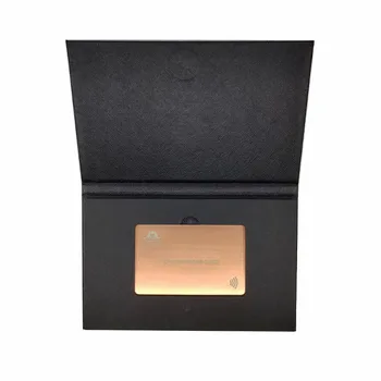 Professional Customized Printed Premium Gift Box Packaging For Nfc Business Card