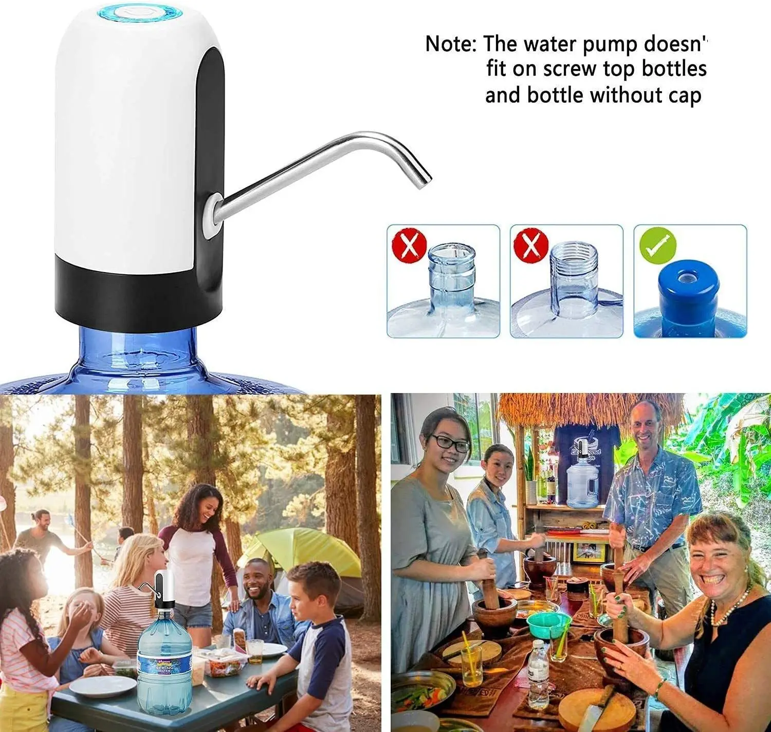 2022 Latest Technology Electric Water Pump Touch Intelligent Electric Water Pump 