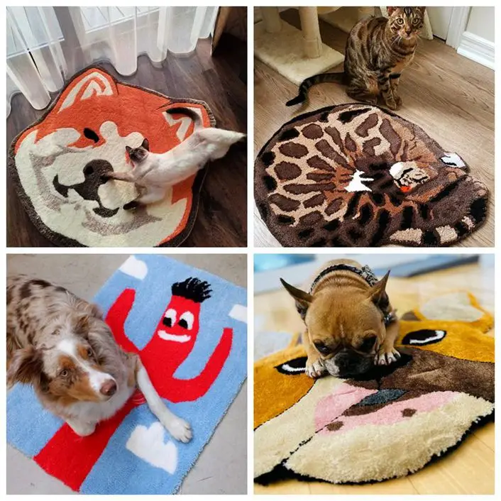 Akibaba Rug Stitch Tufted Custom Rug Anime Character Cartoon Area Rug Custom Design ...