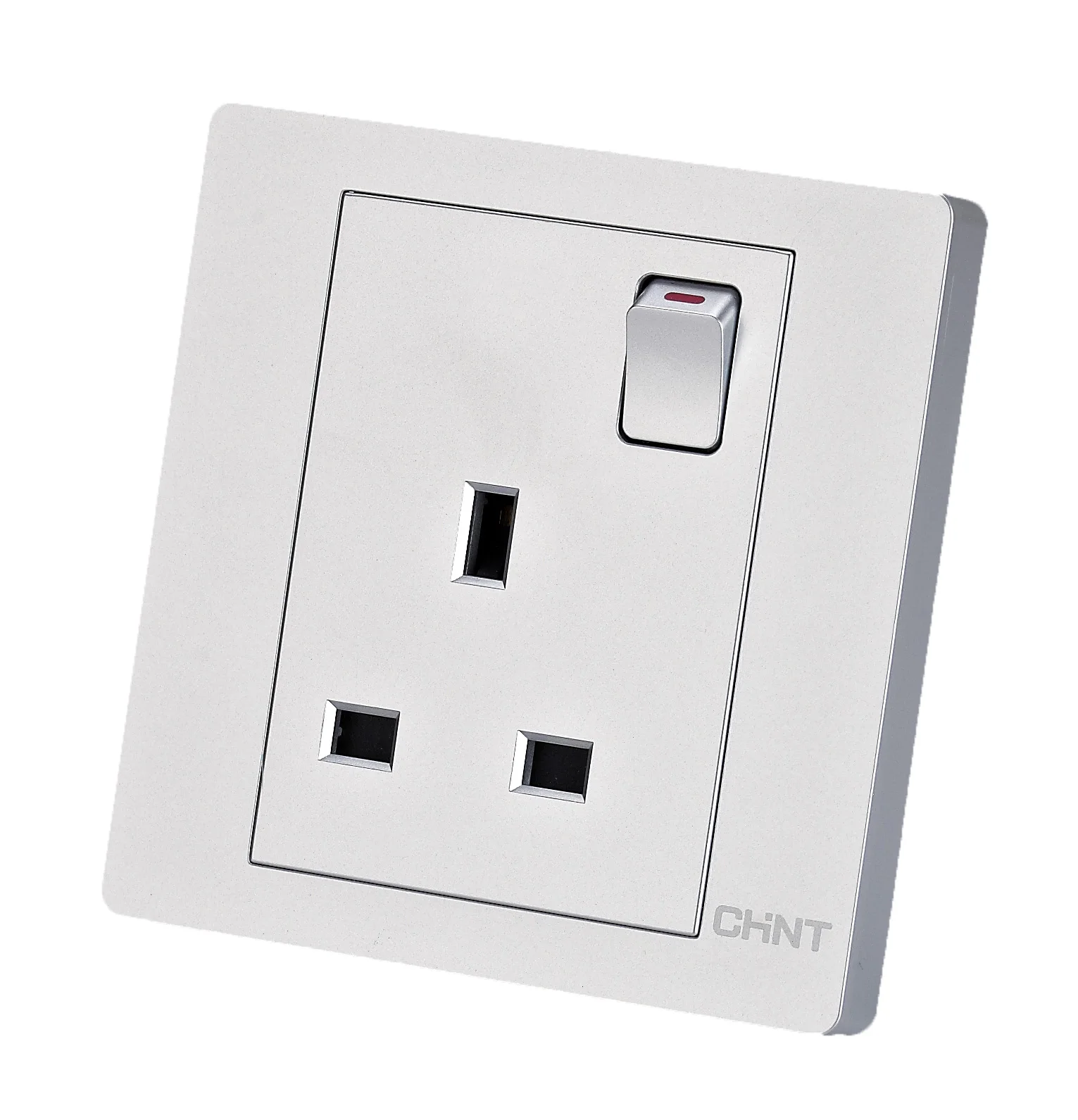 Chint Power 13A 250V Long Use Life Wal 1 Gang 3 Pin Switch and Sockets Latest