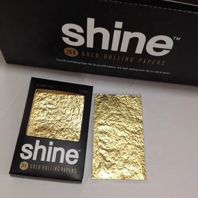 Shine 24K Gold сигаретная бумага