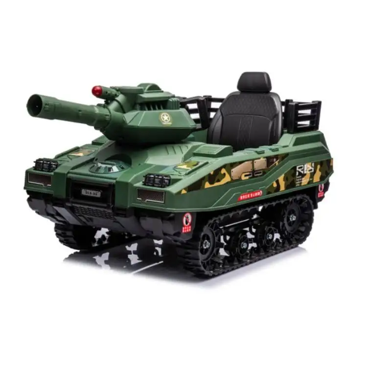 DLS-X6 子供用電動乗用戦車 ラジコン戦車 おもちゃ ミニアーミー戦車