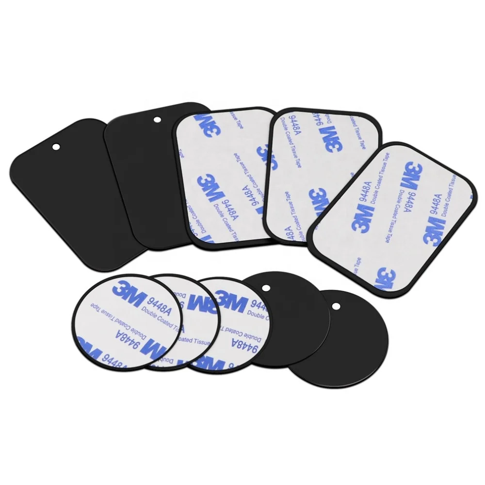 Металлическая пластина, железный лист, наклейка, магнитный автомобильный держатель для телефона, набор аксессуаров, металлическая пластина, диск, замена магнитной подставки для телефона