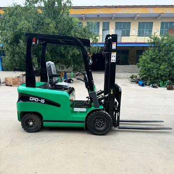 Free Shipping 1000kg 1500kg 2000kg Lithium Battery Montacargas Gabelstapler Electric Forklift with Side Shift