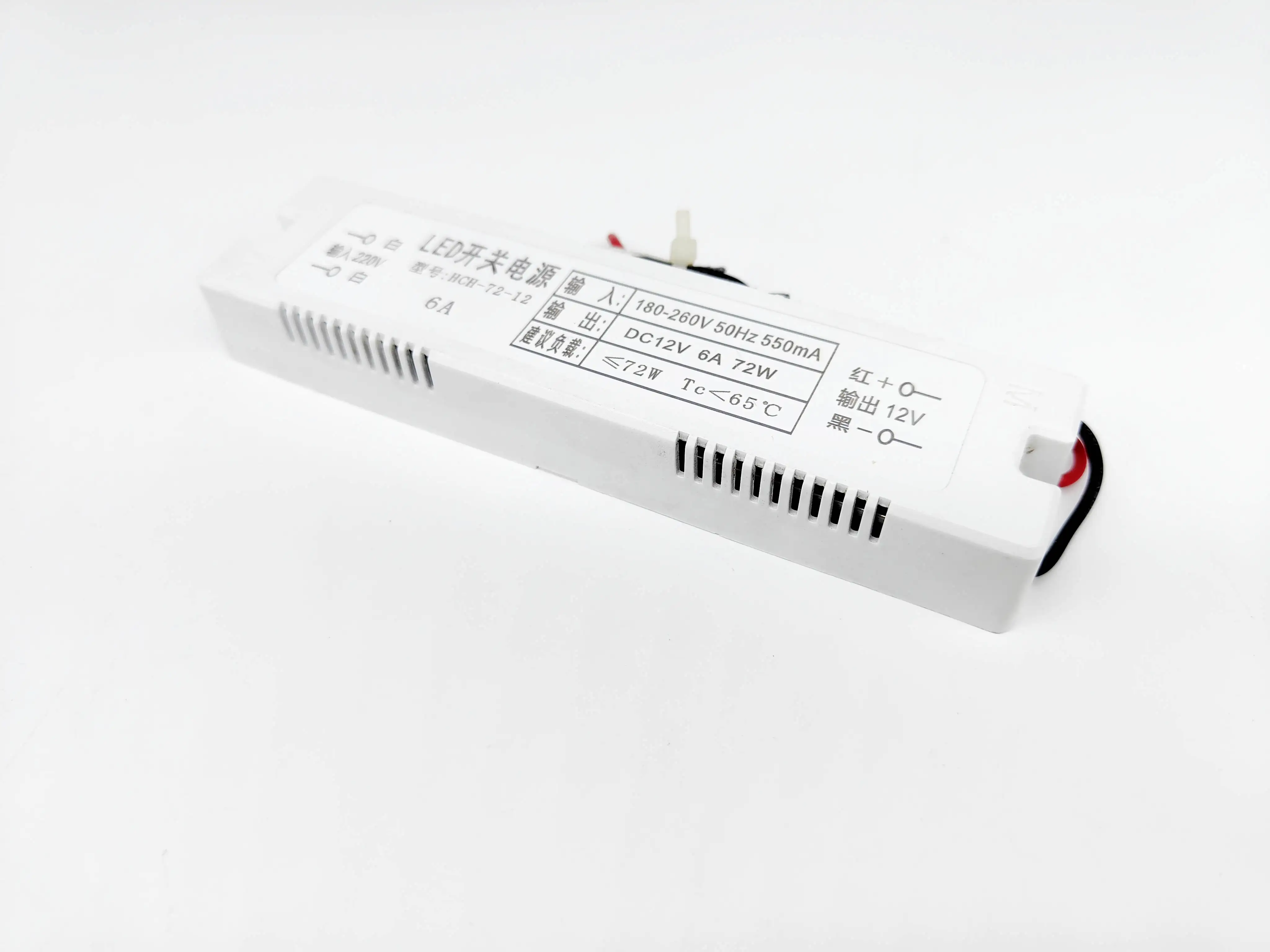 Led Strip Transformer 72w 12V24V Led Driver Constant Voltage Plastic ...