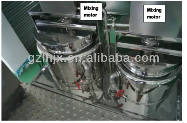 Гомогенизатор для меда крем сыр делая машину 50L вакуумный смеситель гомогенизатор
