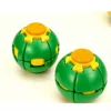 Bola de presionar y girar - amarillo-verde