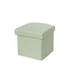 Cotton and linen storage stool - a green and high-quality choice