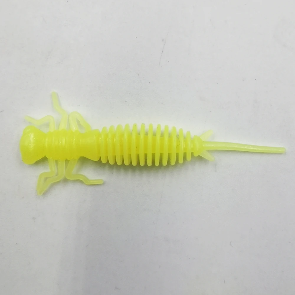 Pvc/tpe 4cm 5cm Rockfish Ocean Rock Bait Soft Worm Soft Bait Fishing