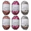 one solid color yarn