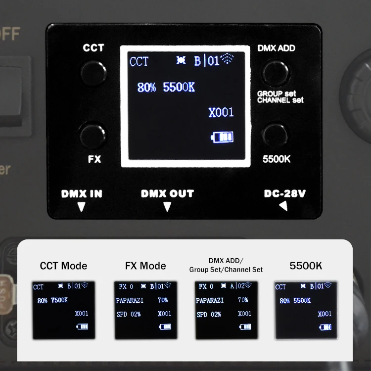 Trending products 2023 new arrivals 120w camera light led wireless dmx photo studio accessories 2700-7500k video fill lights