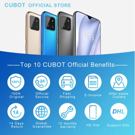 Cubot X20 Pro 6GB+128GB AI Mode Triple Camera Smartphone 6.3