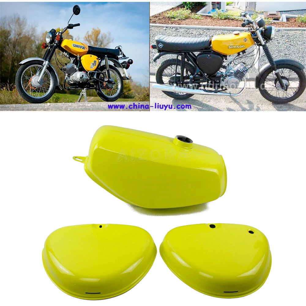 OEM Custom Simson S53 S 53 S51 Motorcycle Parts Frame Fuel System Gas Oil  Tank Moped Tanks Gasoline Box - China Simson, Simson Tank