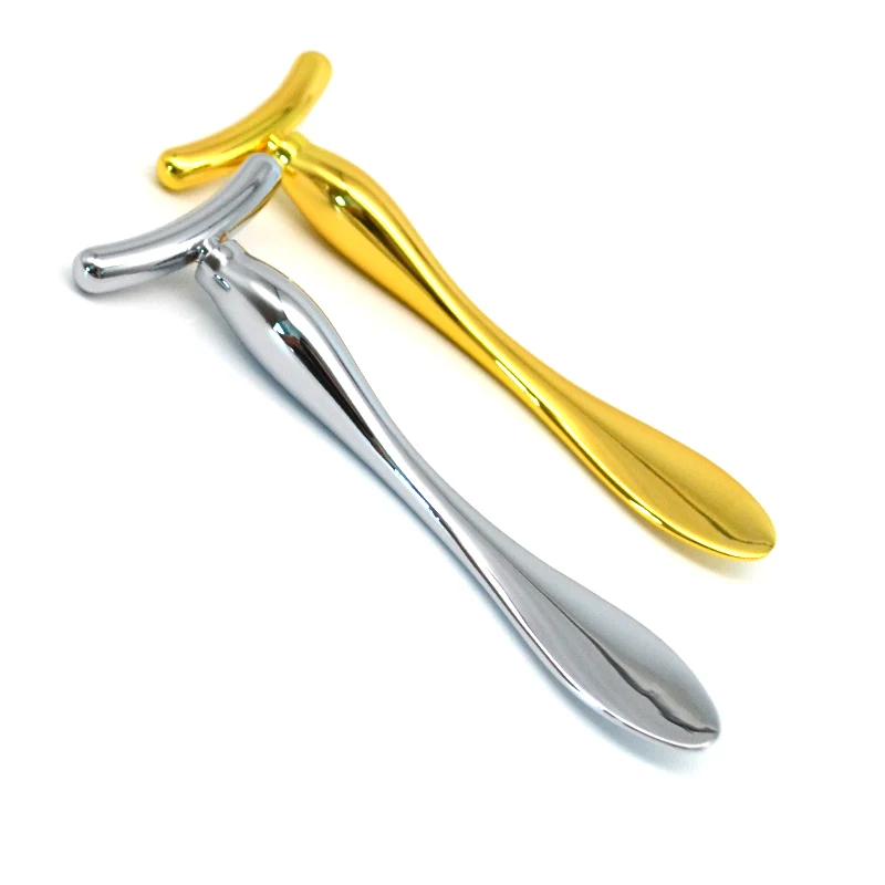 Cosmetic Spatula Custom Face Cream Spatula Cosmetic Beauty Metal Massage Stick For Face