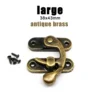 large antique brass