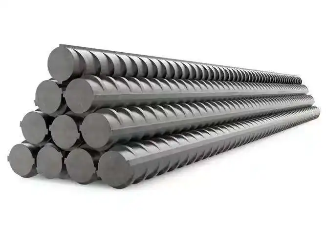HRB400 Threaded Steel Rebars 8mm-40mm Durable Construction Material supplier