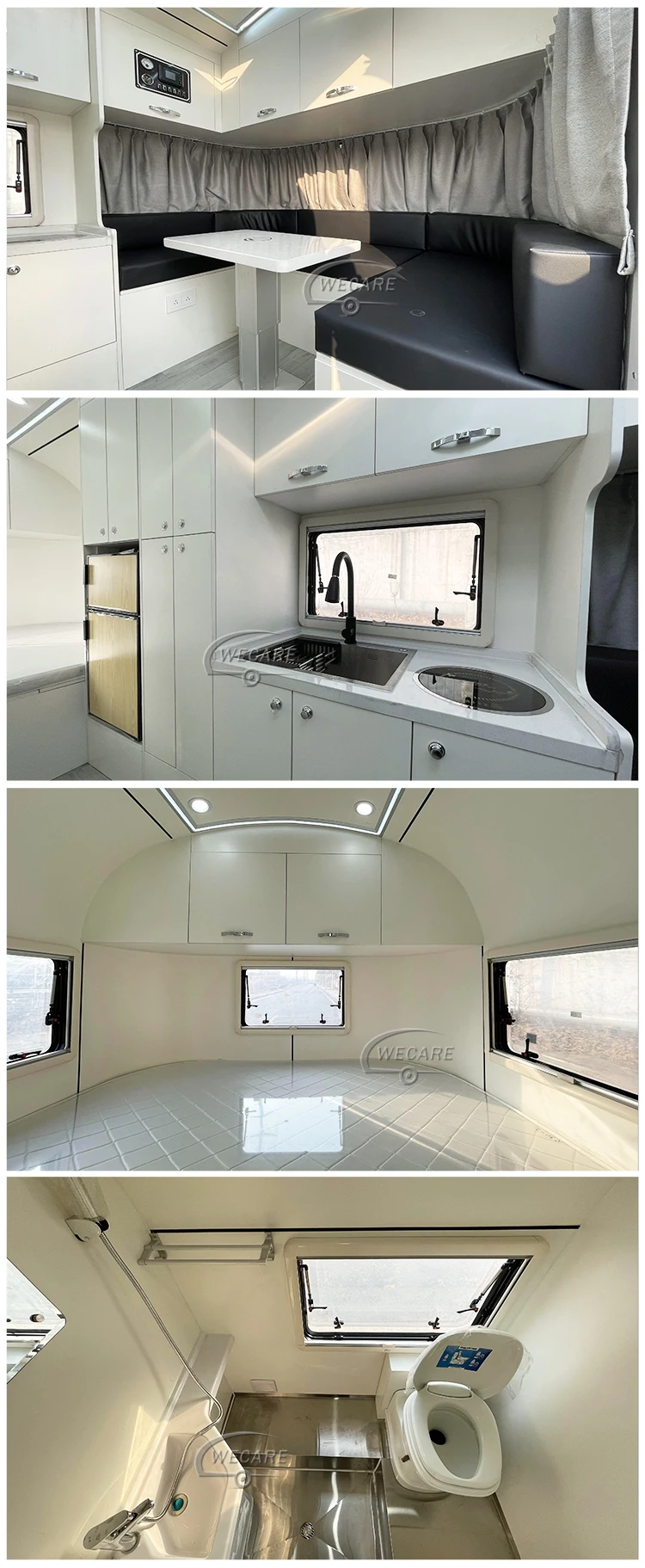 Custom Camping Caravan Kitchen Trailer Off Road Airstream Luxury Rv