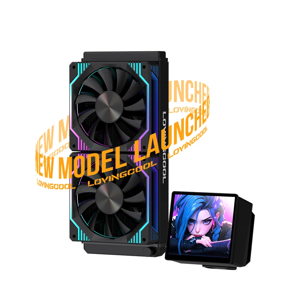 Lovingcool 240mm CPU Liquid Cooler - High Performance Cooling