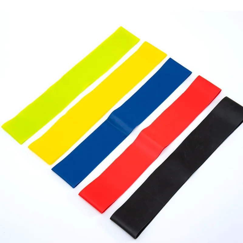 Wholesale Eco-friendly Natural Latex Exercise Resistance Bands Colorful ...