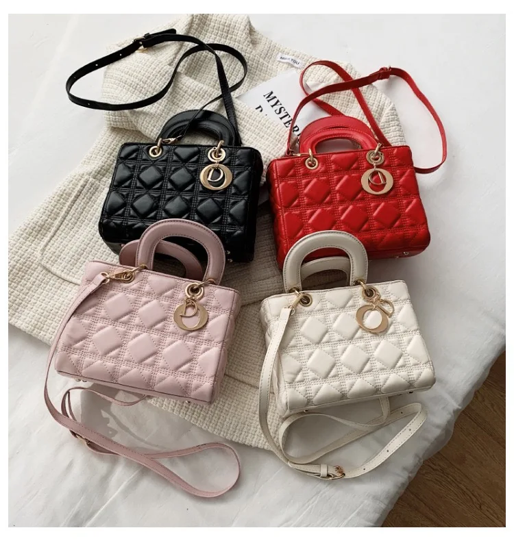 New Trendy Famous Brand Handbags High Quality Small Square Bag Fashion ...