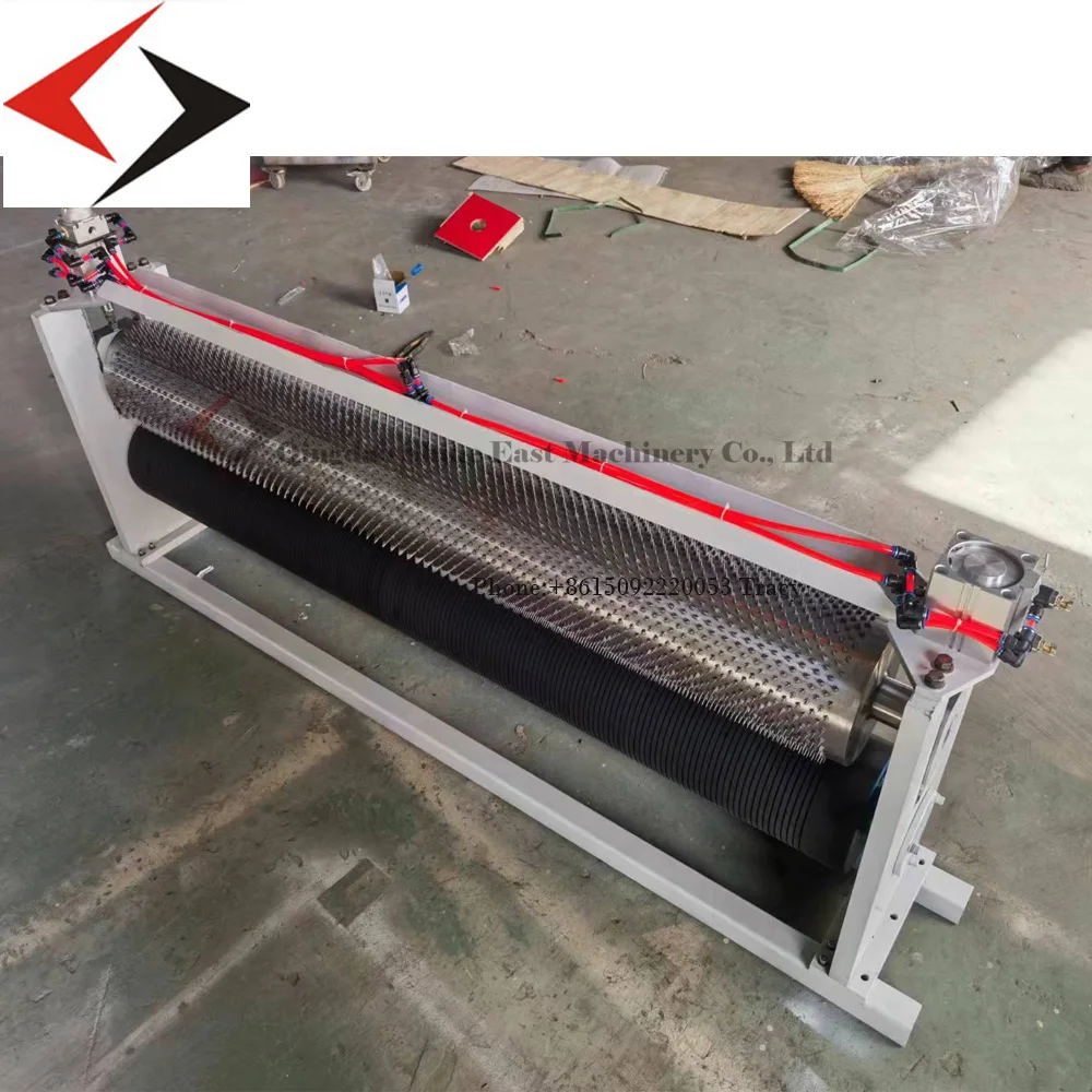 Kraft Paper Punching Perforation Machine Easy Installation Needles Craft Paper Needle Roller Rotary Punch Machine