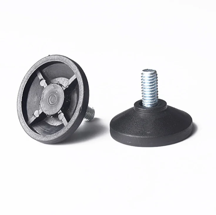 M6 M8 M10 Plastic Adjustable Furniture Leveling Screw Feet Adjustable