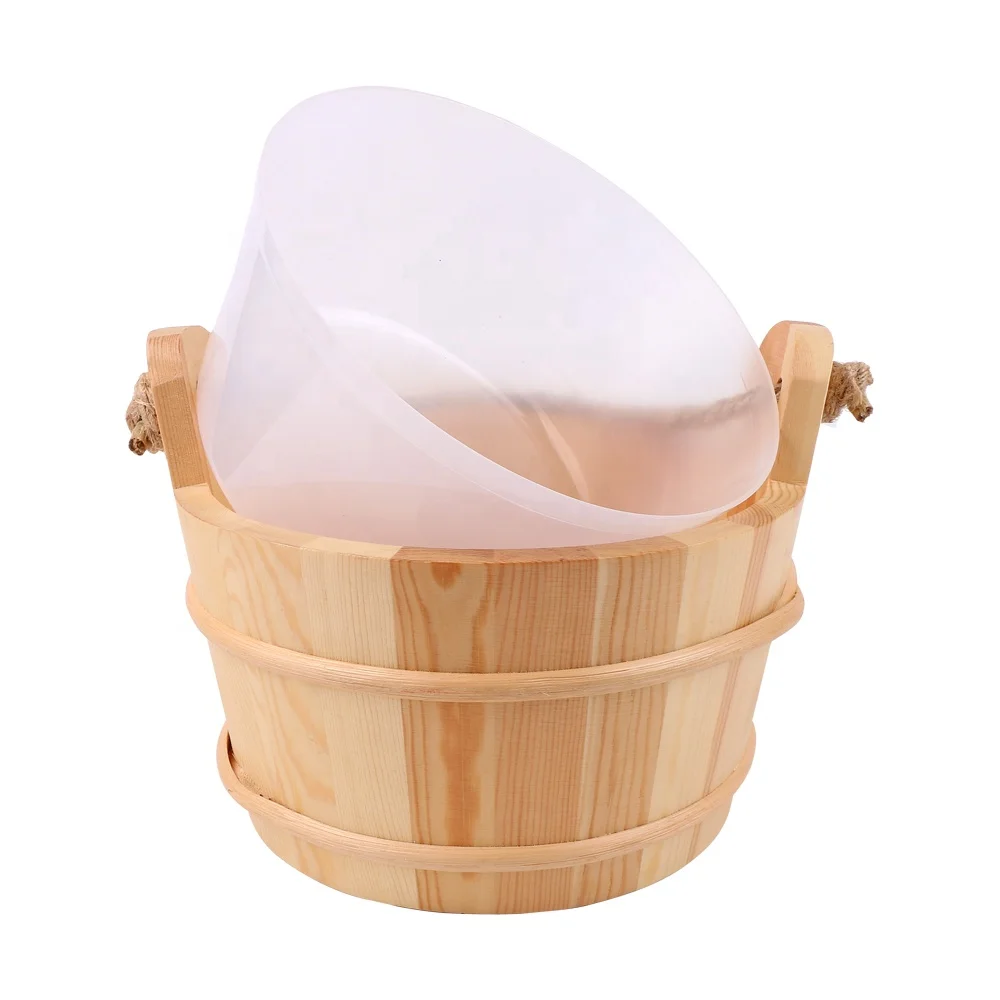 Аксессуары для наружной сауны набор ведра включает термометр и гигрометр/песочные