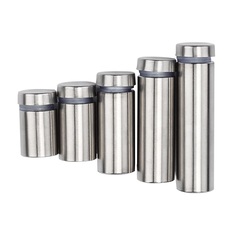 China manufacture Standoffs Connection Column Hole Mount Stainless Steel Plexiglass spacers Standoff For Acrylic Signs