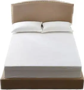 Hotel Bed Linen 100%Polyester 210GSM Fabric Waterproof Mattress Cover