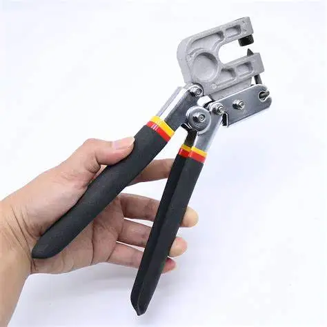 Pince à Sertir Robuste, Pince à Poinçonner Pour Fixation De Quille Avec Poignée Antidérapante Confortable, Outil De Cloison Sèche Pour La Décoration