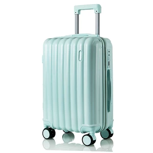 Unisex Large Capacity 4-Piece Business Travel Carry-On Luggage Set Hard Shell PC Aluminum Trolley Spinner TSA Lock 4*360 Wheels